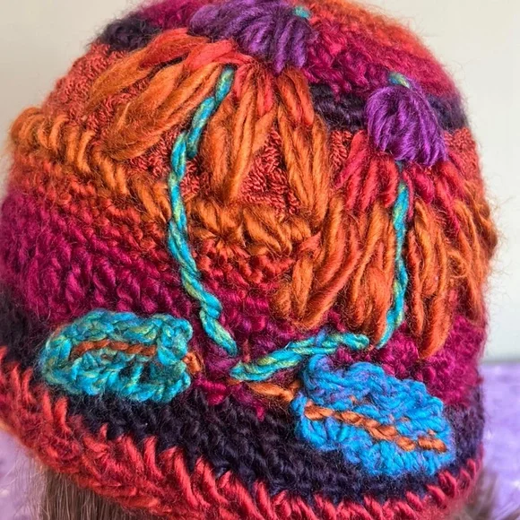 Crochet coneflowers satin yarn medium new - Picture 2 of 9